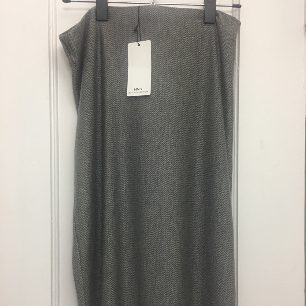 Mango Suit Collection Grey Skirt US S (4-6)
